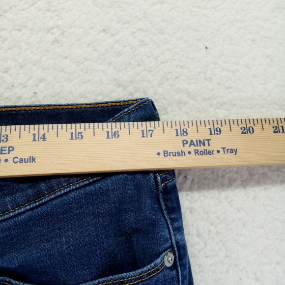 Levi's Women's 32x30 Bootcut Jeans Dark Wash Denim Stretch Mid Rise - Picture 4 of 10